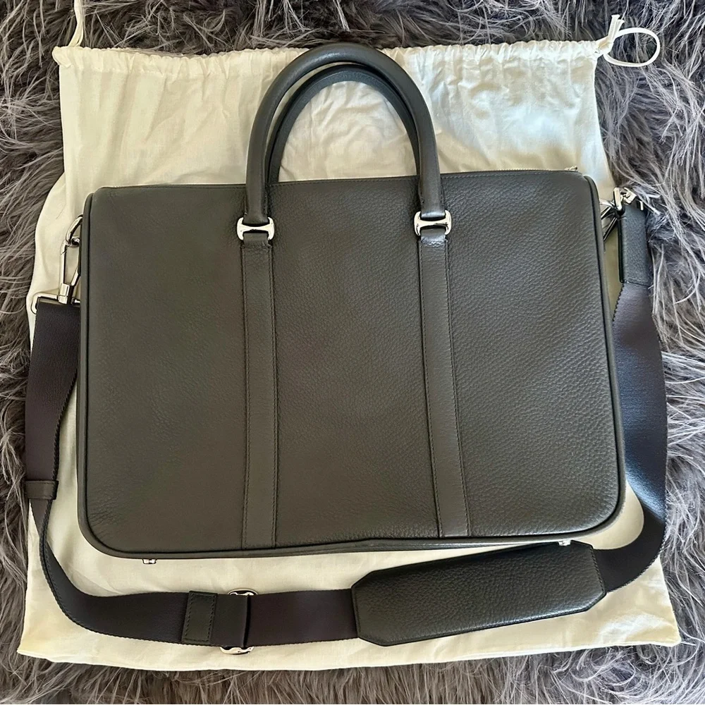 Bally Men’s Leather Briefcase